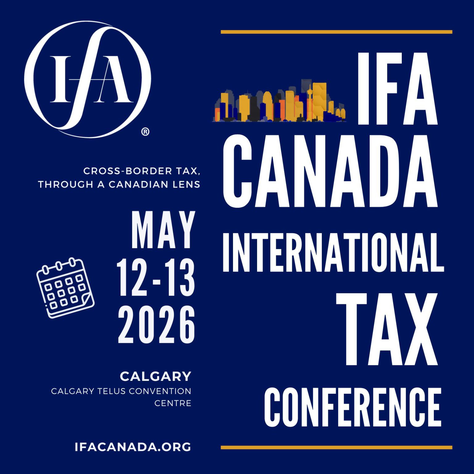 2026 IFA Canada International Tax Conference - ifacanada.org